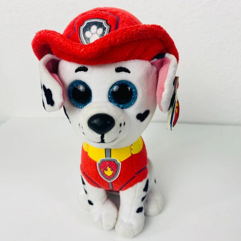 Paw Patrol Plush Toy Set Marshall Chase Good 6-7
